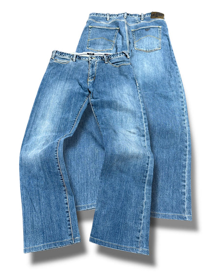 Vintage Armani Straight Leg Jeans (S)