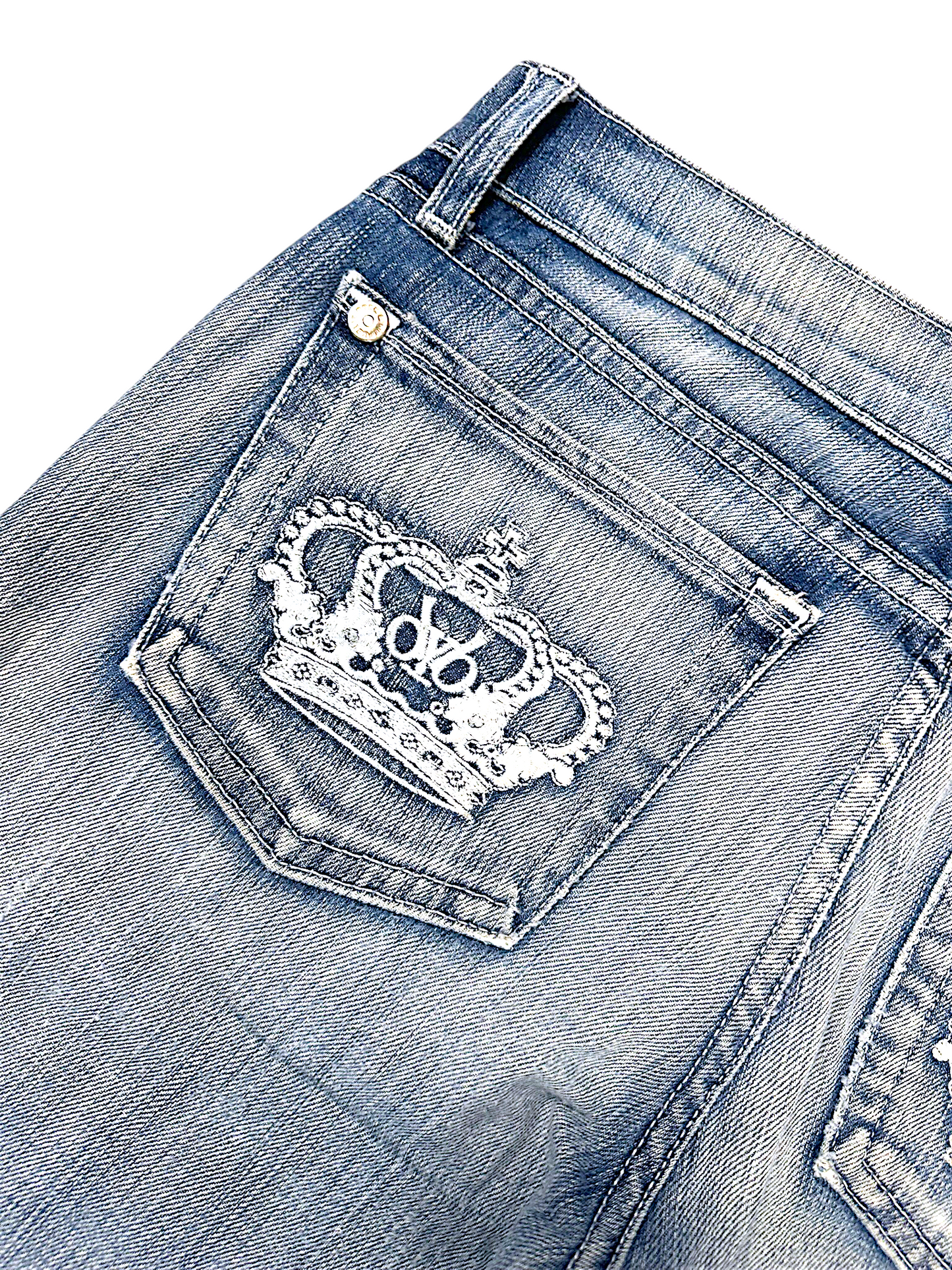 Vintage Victoria Beckham Y2K Low Waist Flared Damenjeans (L)