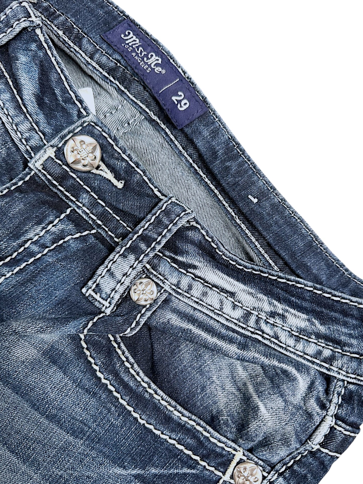 Vintage Miss Me y2k low waist Bootcut Damenjeans (M)