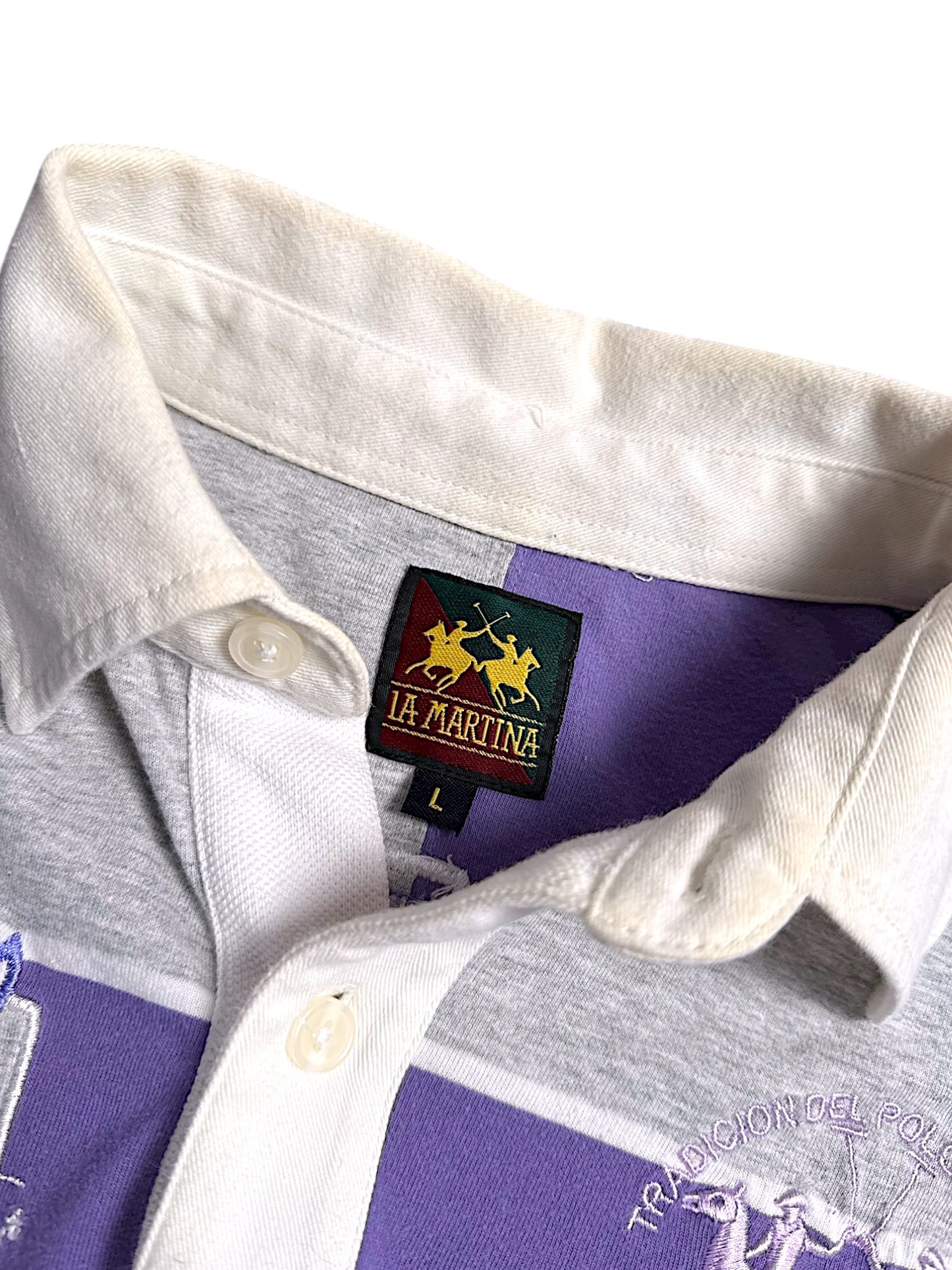 Vintage La Martina Langarm Polo (L)