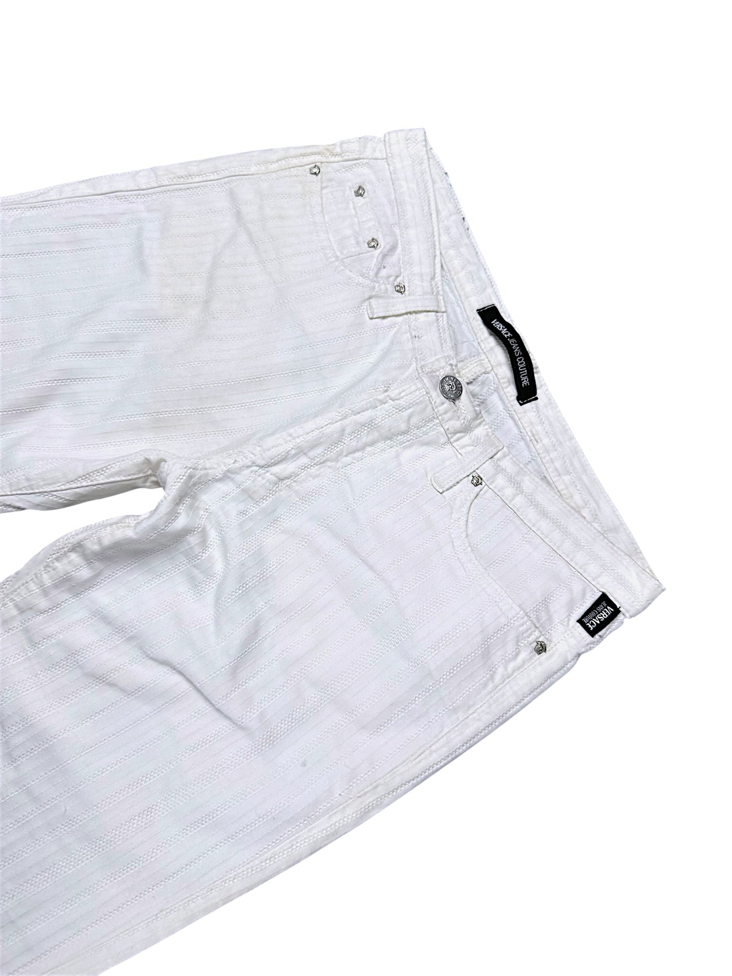 Vintage Versace Y2K Bootcut Damenhose (M)