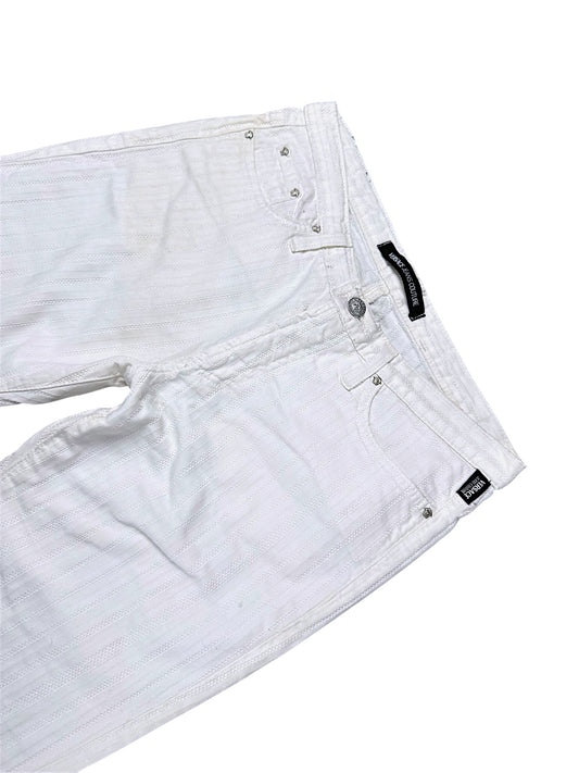 Vintage Versace Y2K Bootcut Damenhose (M)