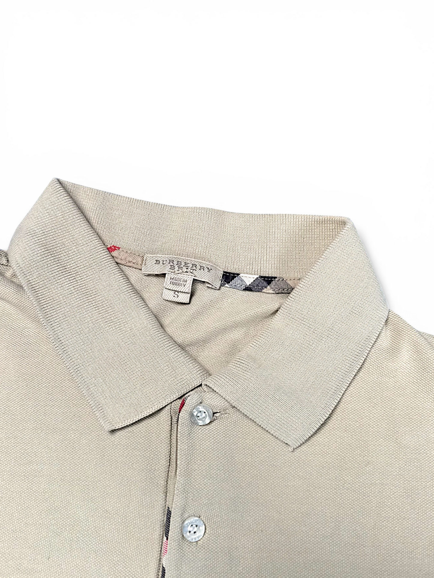 Vintage Burberry Y2K Polo (S)