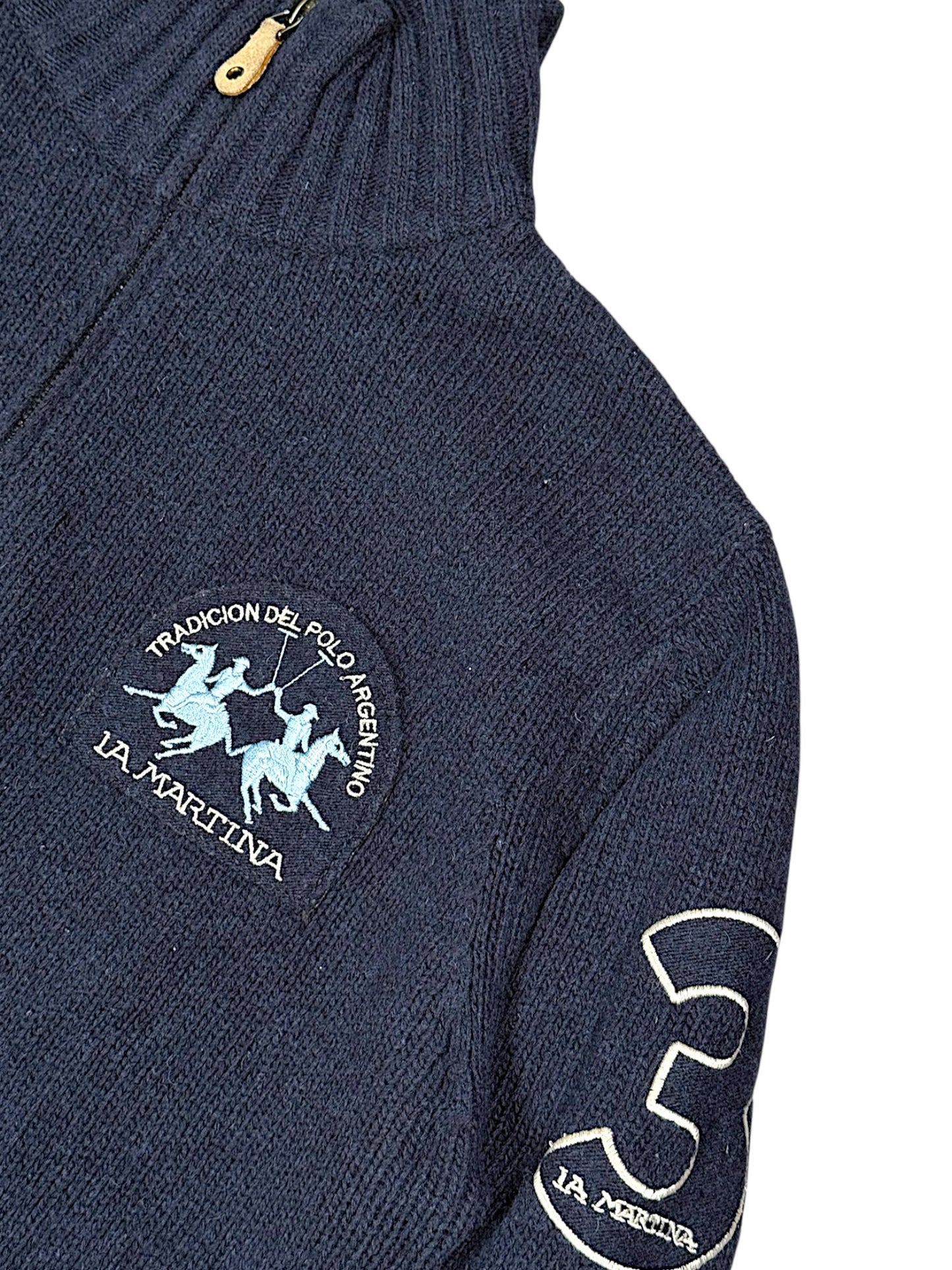 Vintage La Martina Pullover mit Kragen (L)