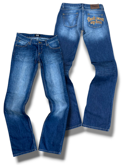 Vintage Dolce & Gabbana Y2K Bootcut Damenjeans (L)