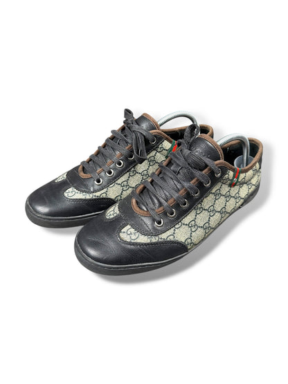 Vintage Gucci Canvas Low-Top Schuhe (42,5)