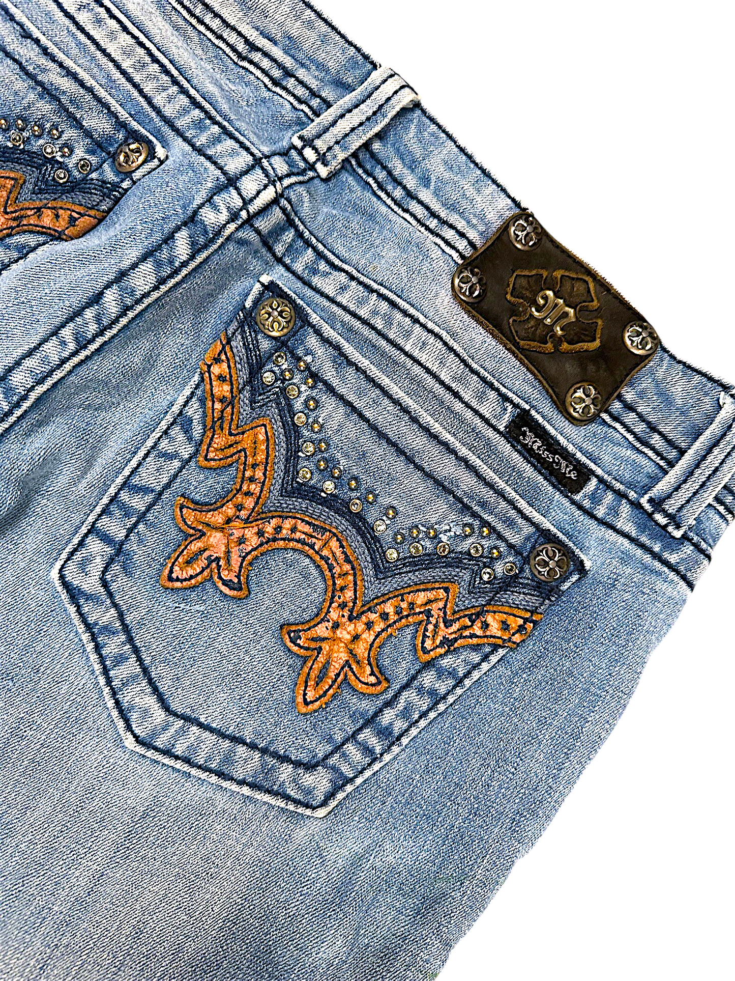 Vintage Miss Me Y2K Bootcut / Flared Damenjeans (L)