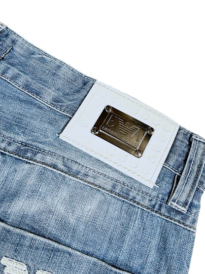 Vintage Armani Y2K Baggy Jeans (L)