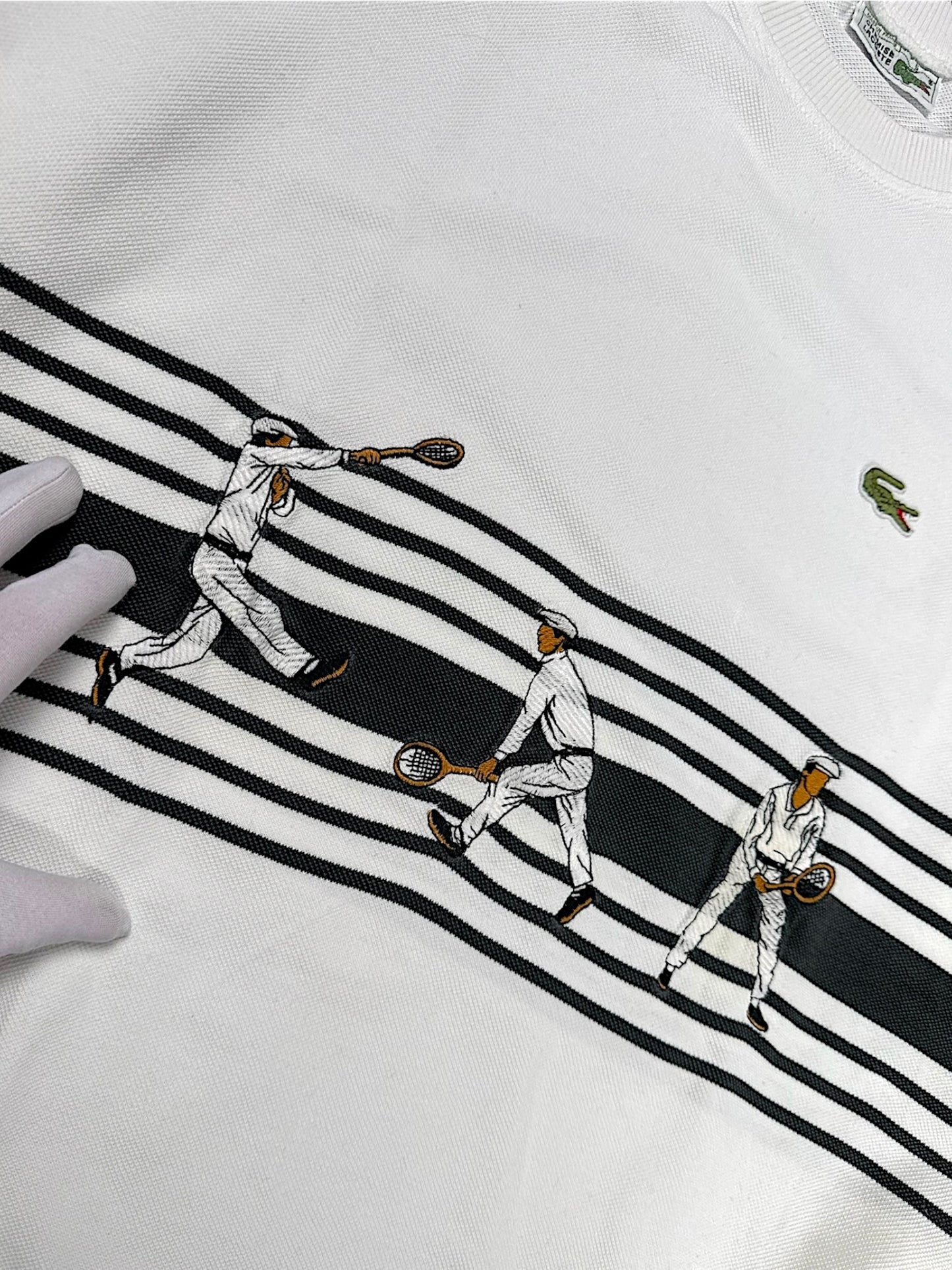 Vintage Lacoste Y2K Strickpullover (XL)