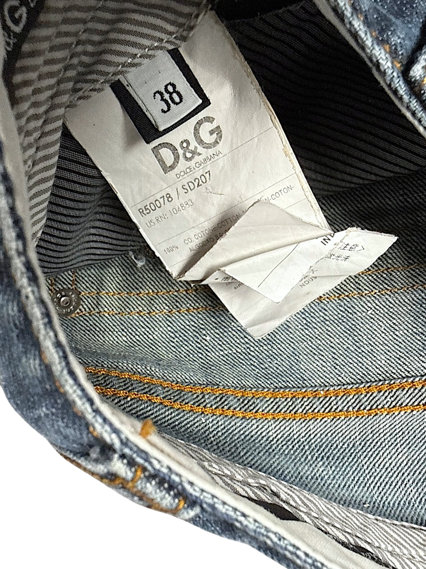 Vintage Dolce & Gabbana straight leg Jeans (L)