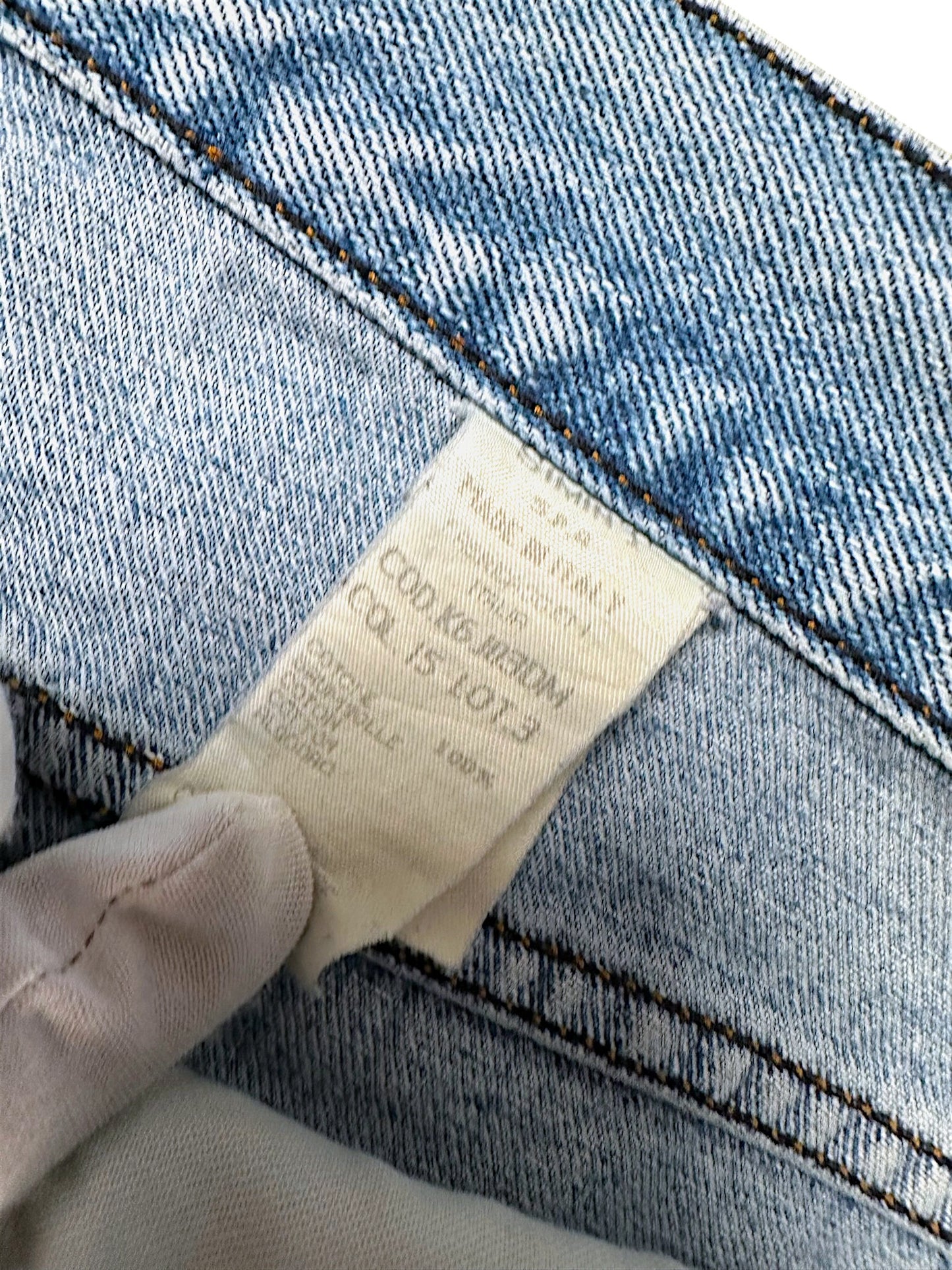 Vintage Armani Baggy Jeans (S)