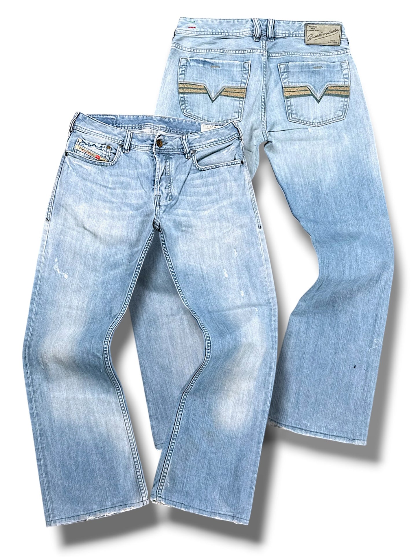Vintage Diesel Y2K Baggy Jeans (S)