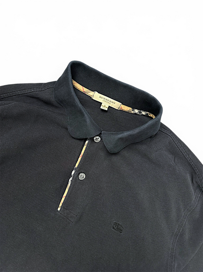 Vintage Burberry Langarmpolo (M)