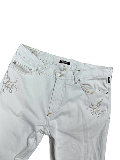Vintage Versace y2k Straight Leg Jeans (S)