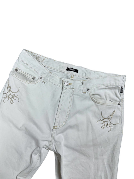 Vintage Versace y2k Straight Leg Jeans (S)