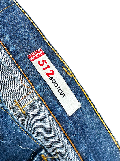 Vintage Levi’s Flared Jeans „512 BOOTCUT“ (S)