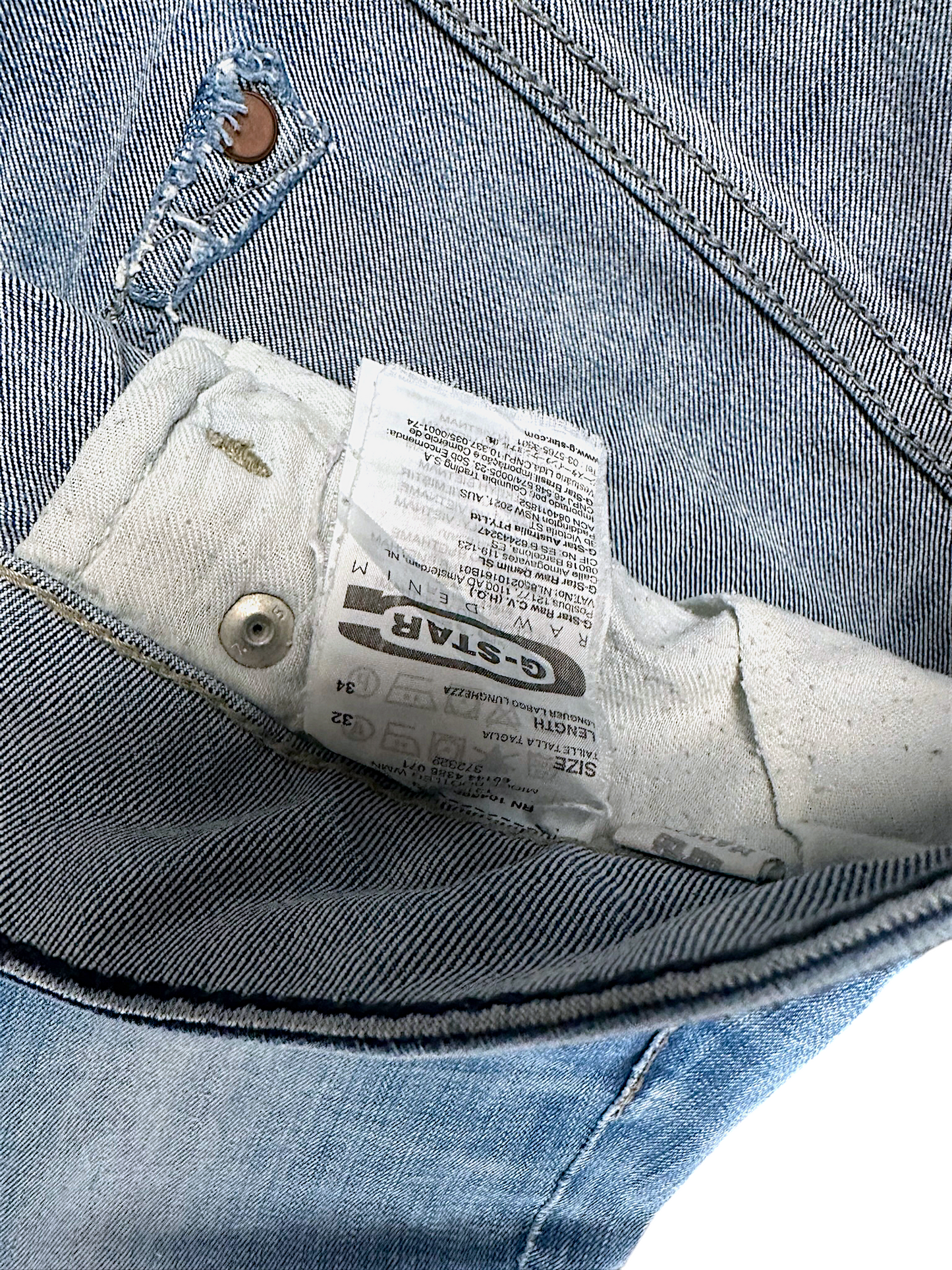 Vintage G-Star Y2K Bootcut/Flared Damenjeans (XL)