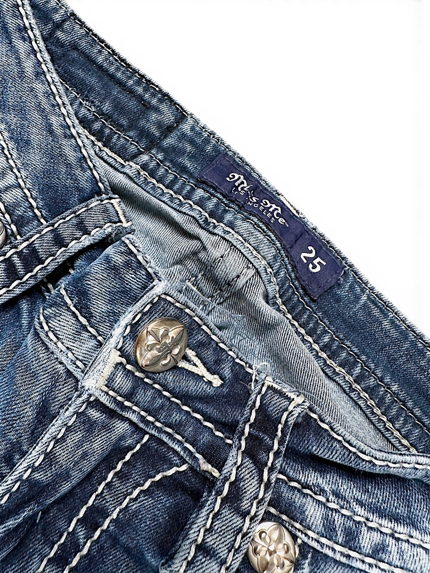 Vintage Miss Me Y2K Bootcut Damenjeans (M)