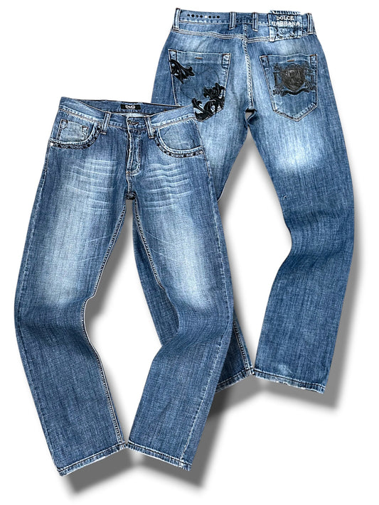 Vintage Dolce & Gabanna Y2K  Straight Leg Jeans (L)