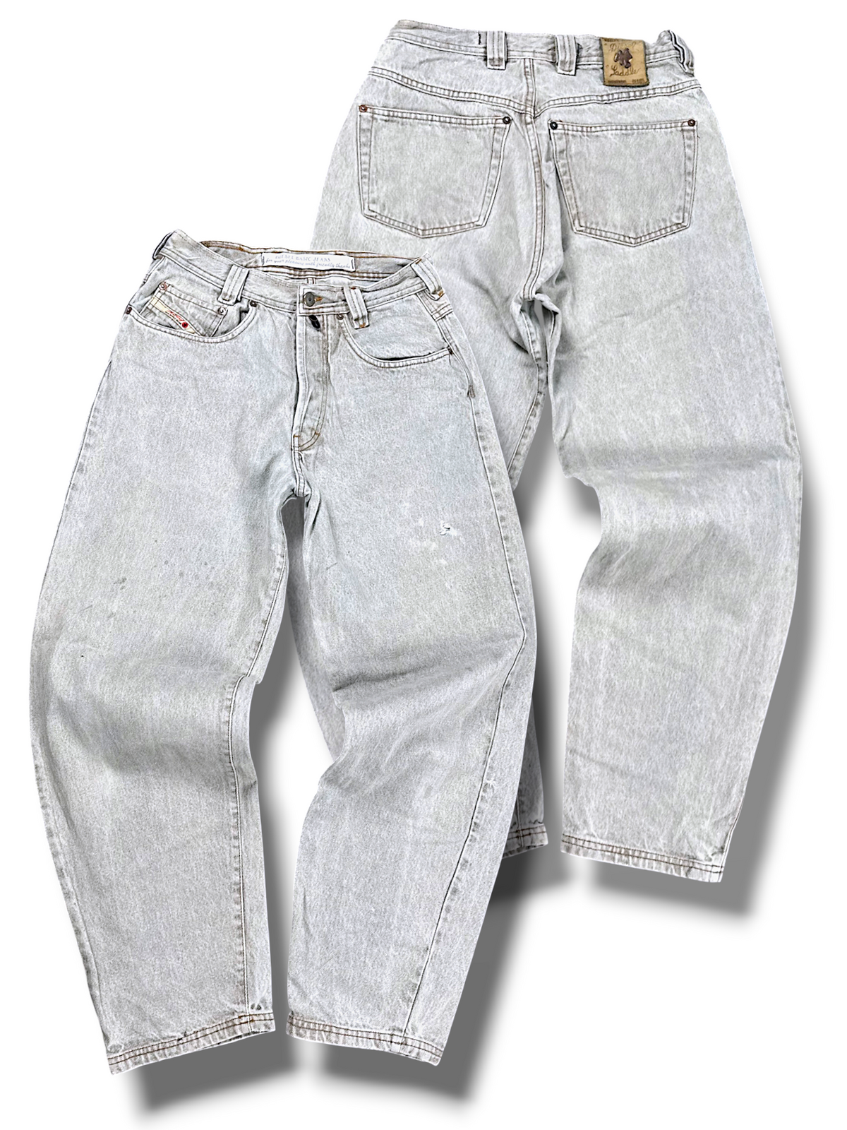 Vintage Diesel Bootcut / Flared Damenjeans (L)