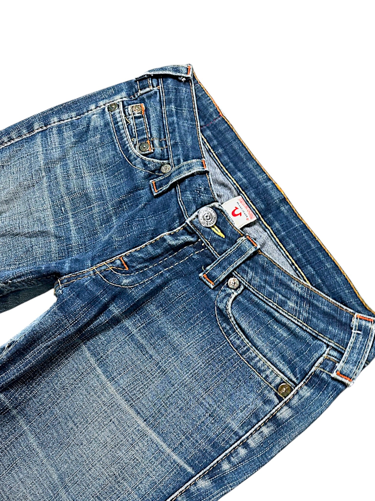 Vintage True Religion Y2K Straight Leg Jeans (L)