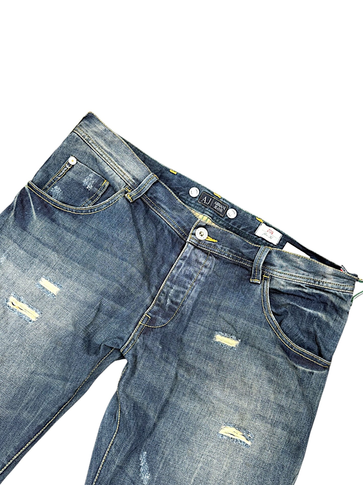 Vintage Armani straight leg Jeans (XL)