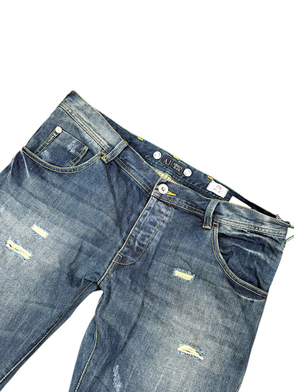 Vintage Armani straight leg Jeans (XL)