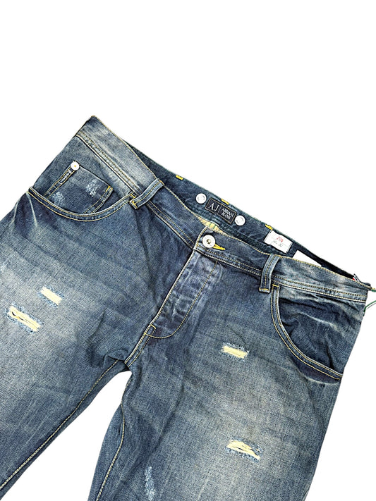 Vintage Armani straight leg Jeans (XL)