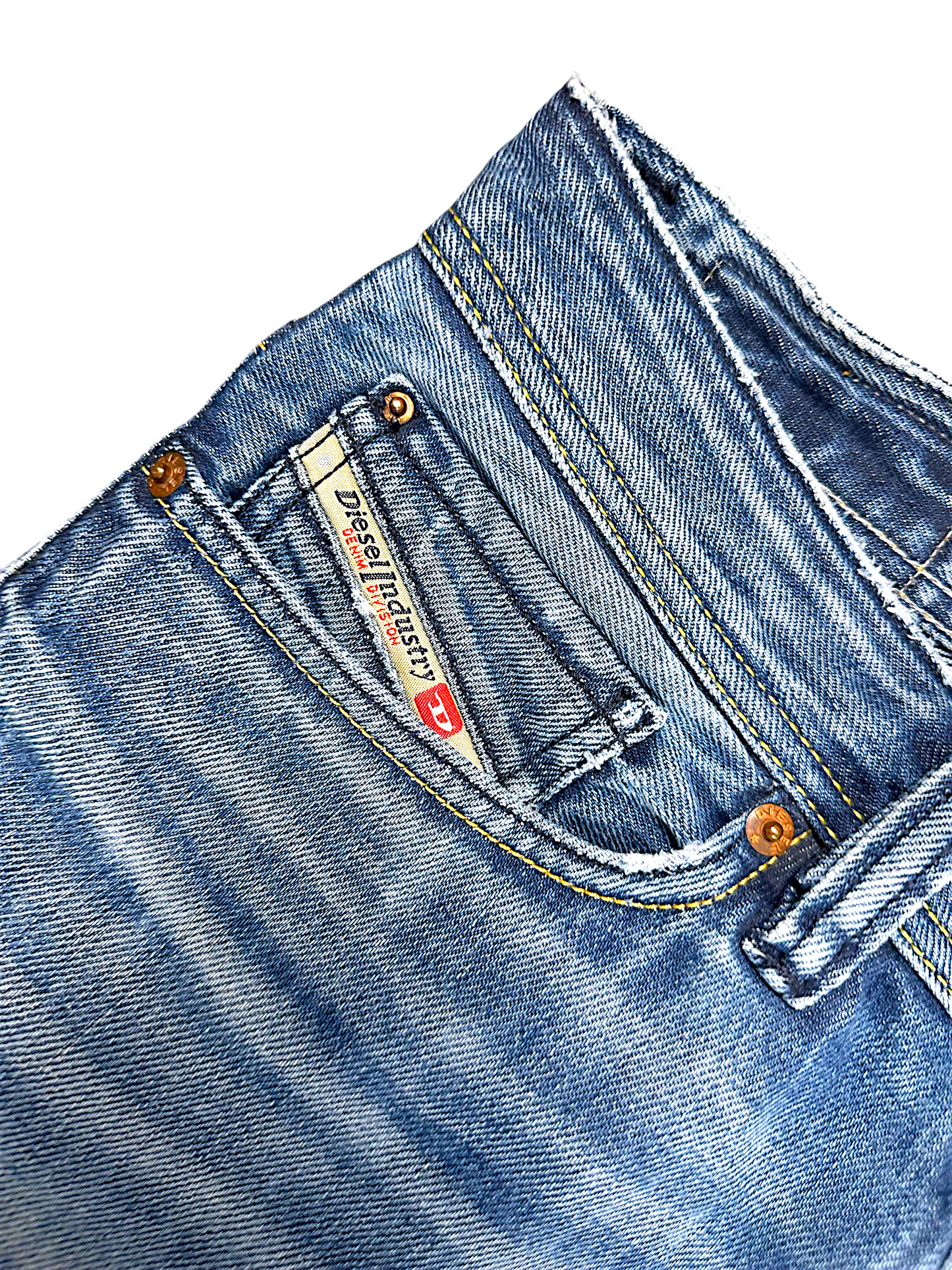 Vintage Diesel Y2K Straight Leg Jeans „Viker“ (L)