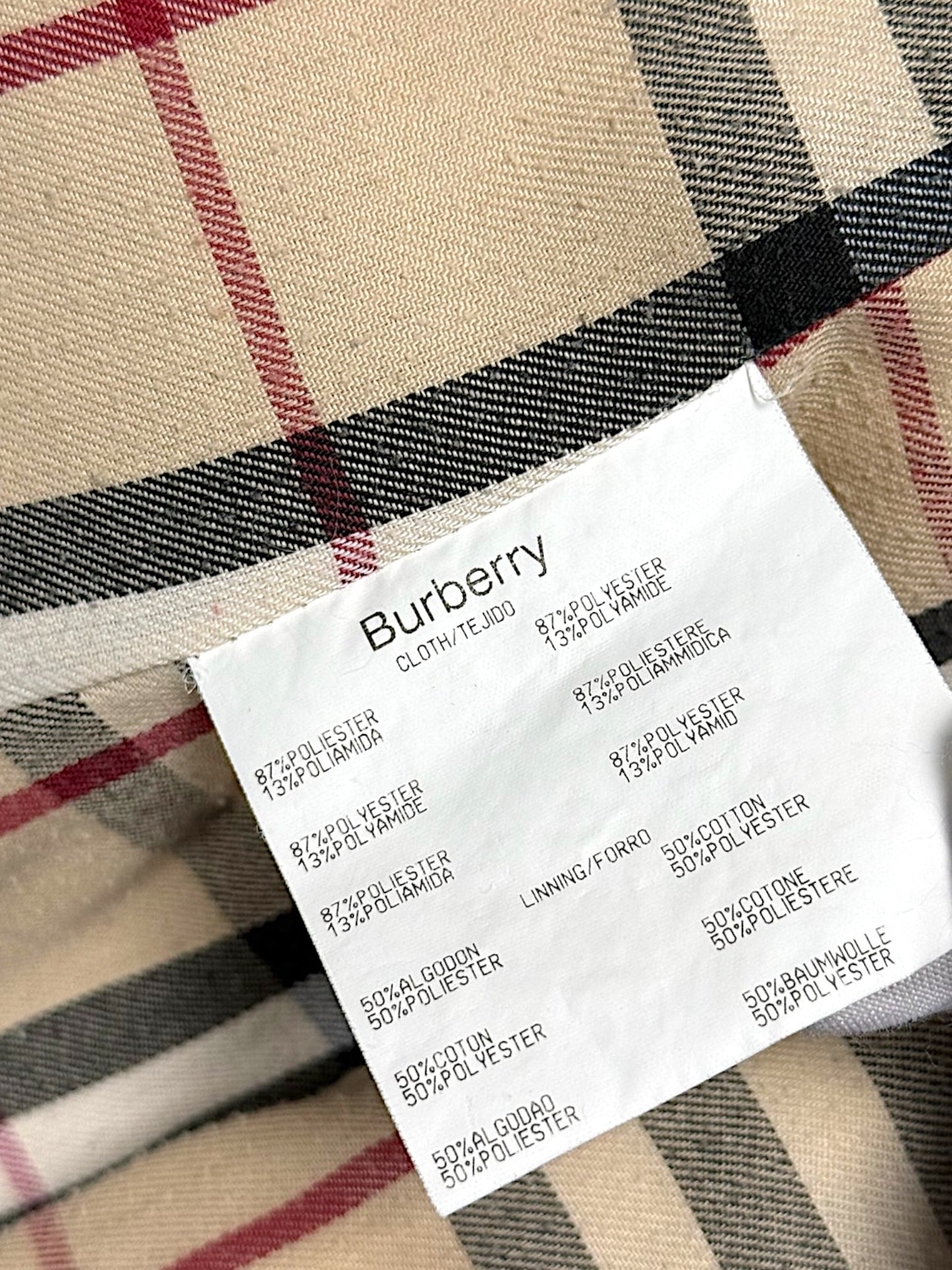 Vintage Burberry Damenjacke (M)