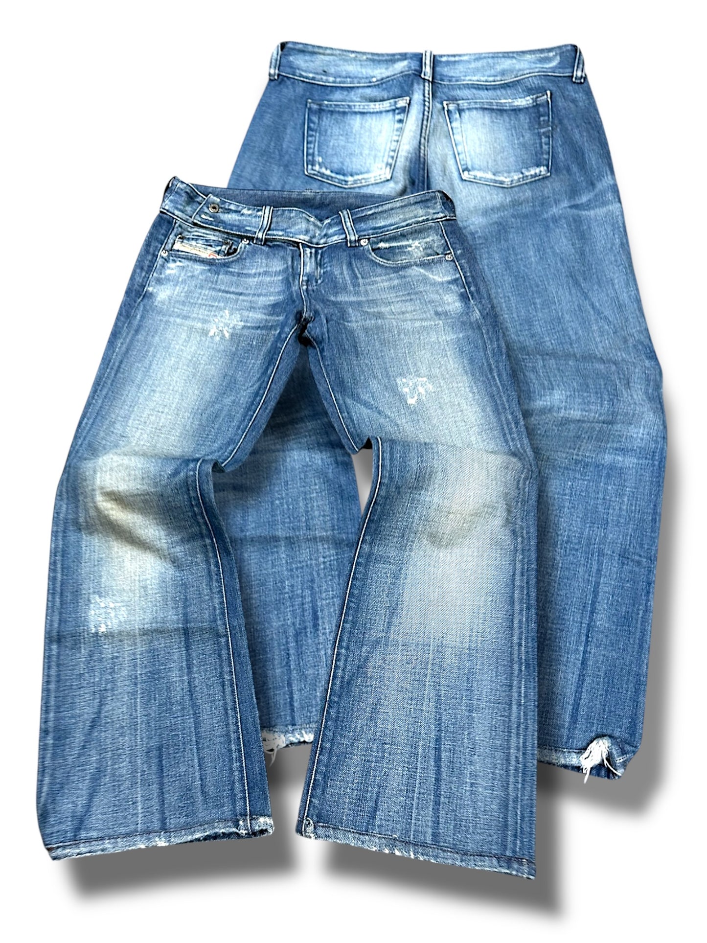 Vintage Diesel Y2K Low Waist Bootcut / Flared Damenjeans (S)
