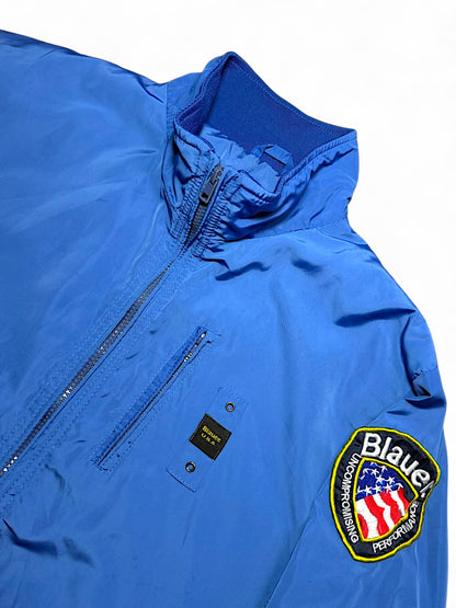 Vintage Blauer Bomberjacke (M)