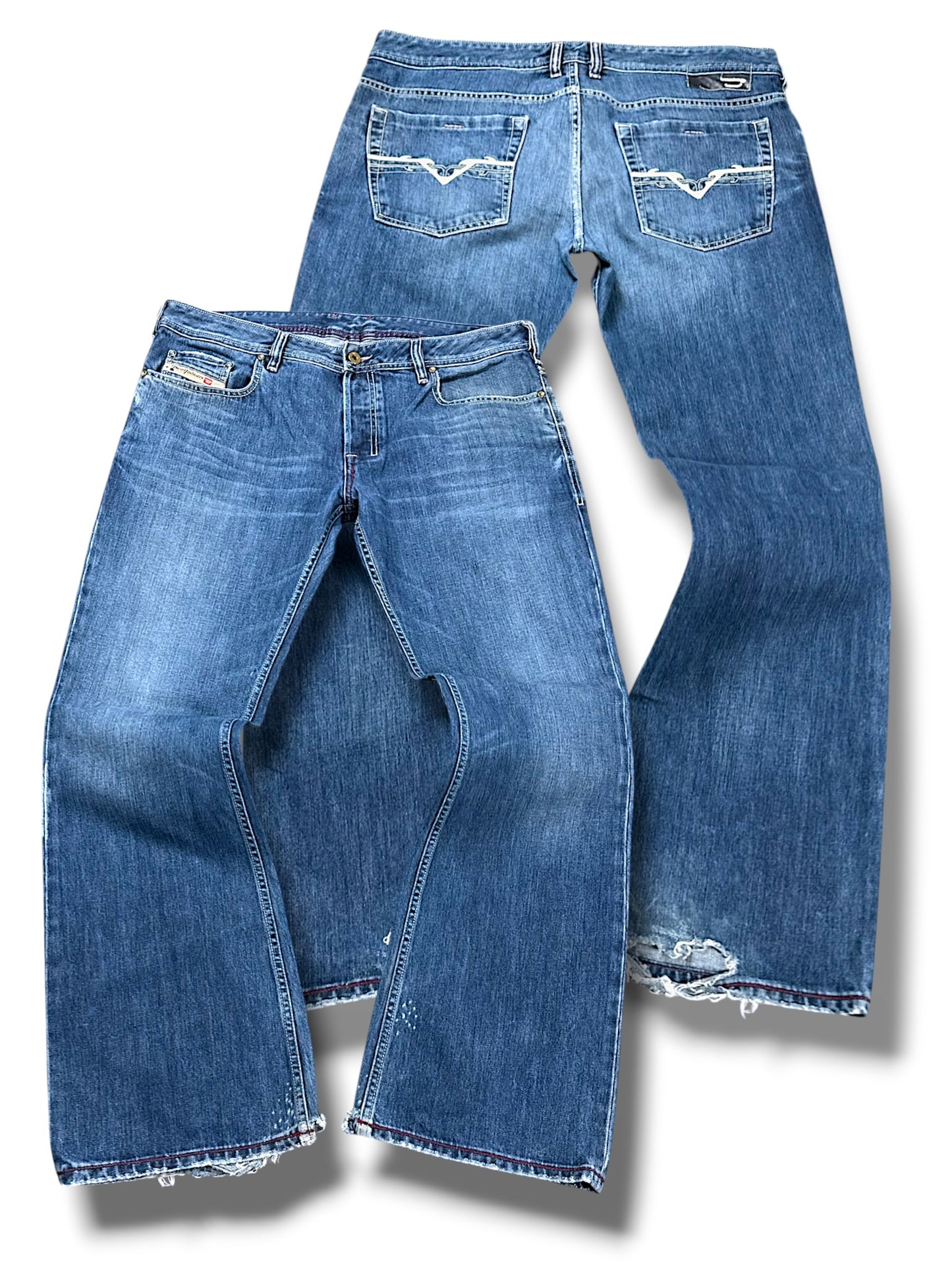 Vintage Diesel Y2K Baggy Jeans (L)