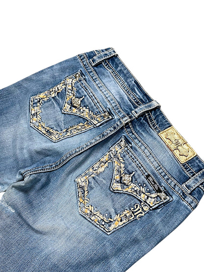 Vintage Miss Me Y2K Bootcut / Flared Damenjeans (L)