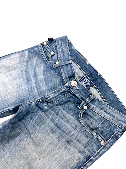 Vintage Victoria Beckham Y2K Low Waist Flared Damenjeans (L)
