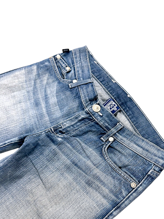 Vintage Victoria Beckham Y2K Low Waist Flared Damenjeans (L)