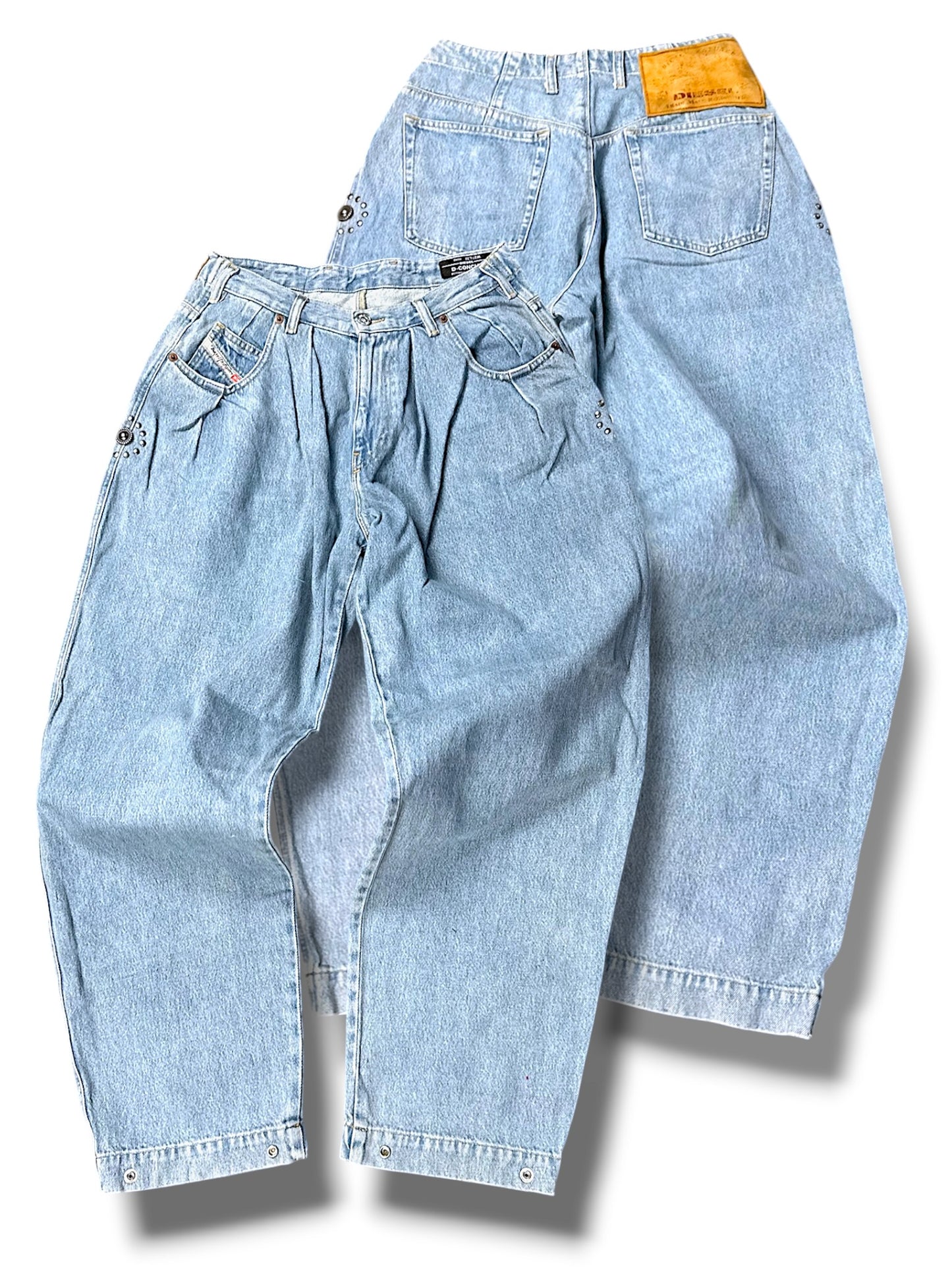Vintage Diesel Baggy Damenjeans (M)