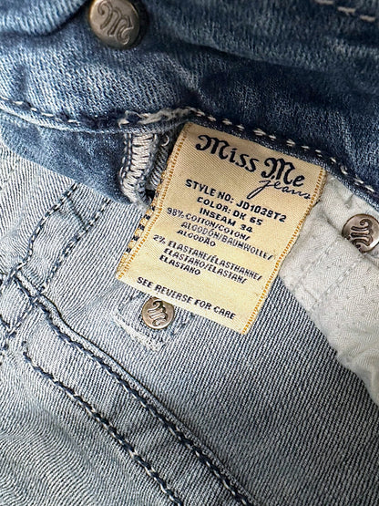 Vintage Miss Me Y2K Low Waist Bootcut / Flared Damenjeans (M)