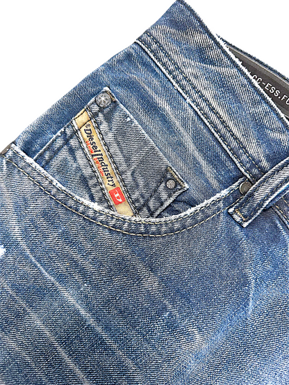 Vintage Diesel Y2K Straight Leg Jeans (XL)