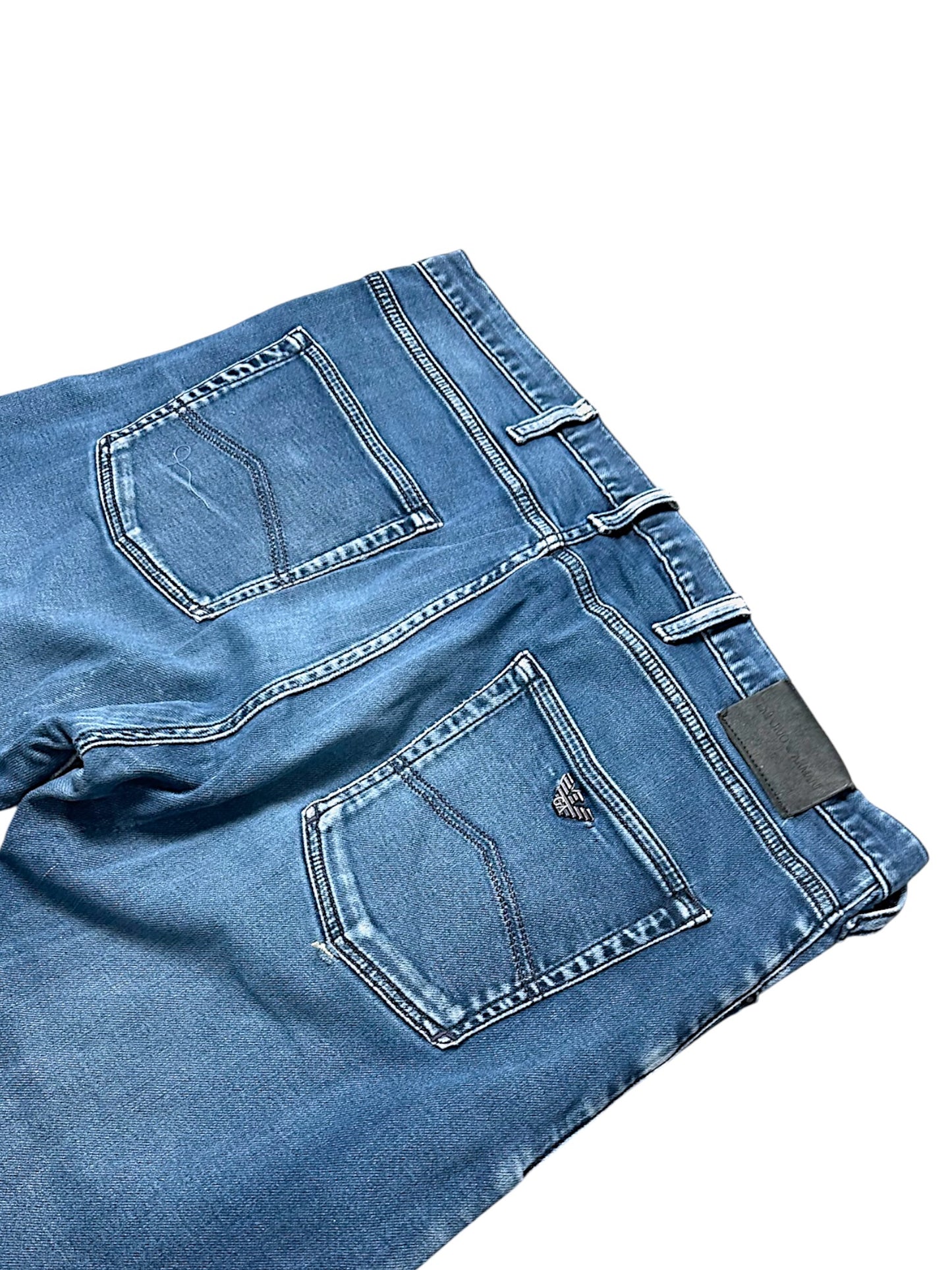 Vintage Armani Y2K Straight Leg Jeans (M)