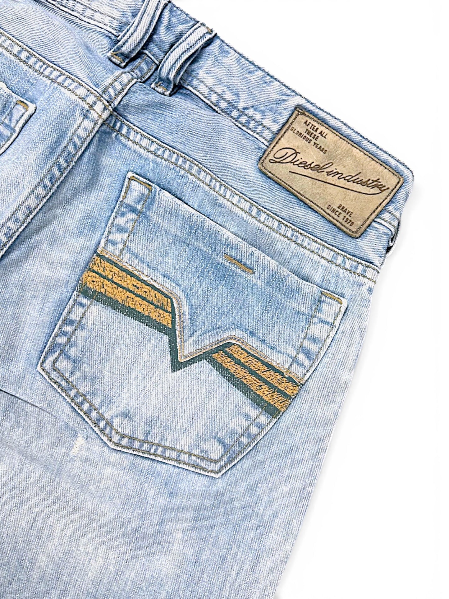 Vintage Diesel Y2K Baggy Jeans (S)