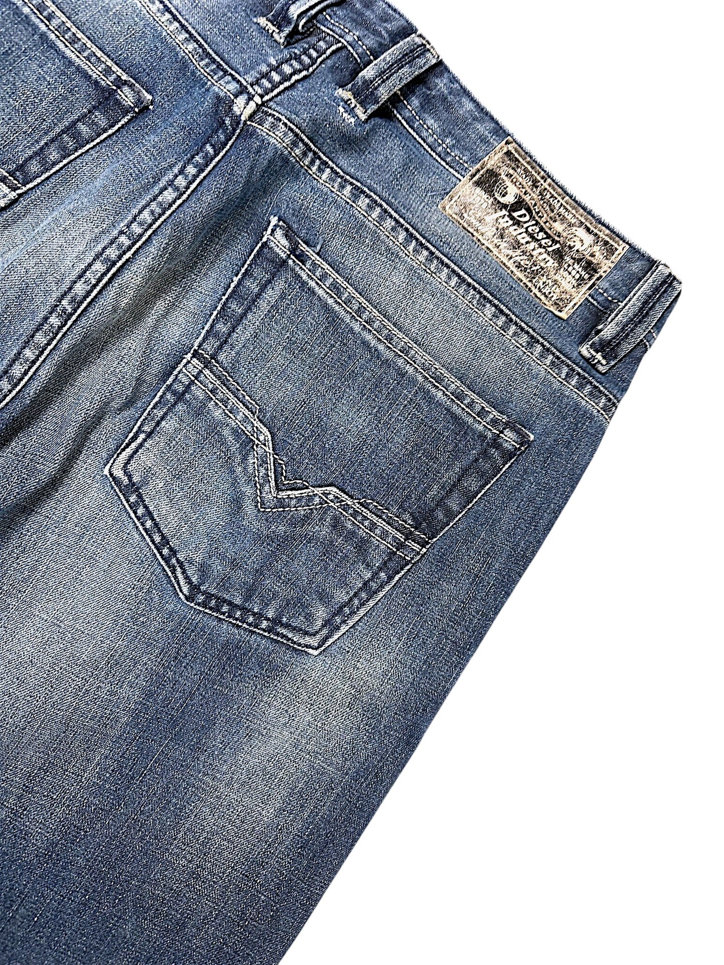Vintage Diesel Straight Leg Jeans (L)