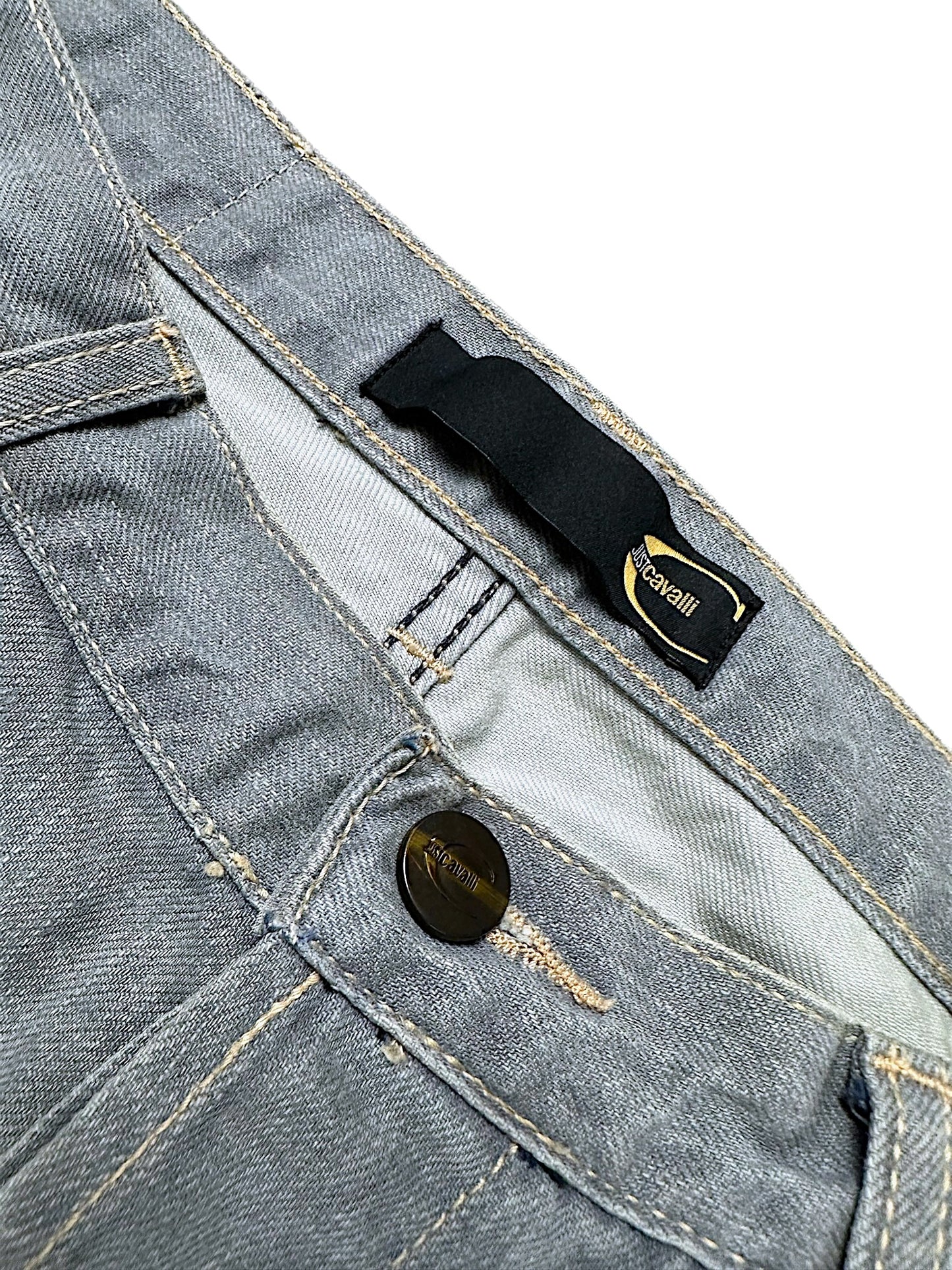 Vintage Just Cavalli Y2K Straight Leg Jeans (S)