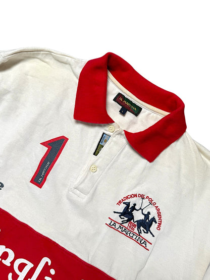 Vintage La Martina Y2K Langarm Polo (L)