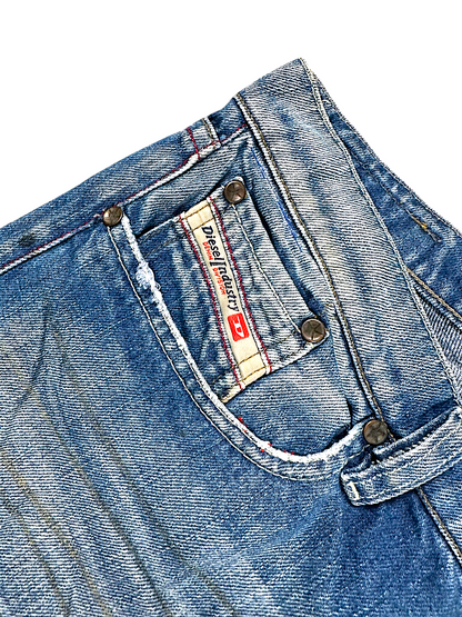 Vintage Diesel Bootcut / Flared Damenjeans (S)