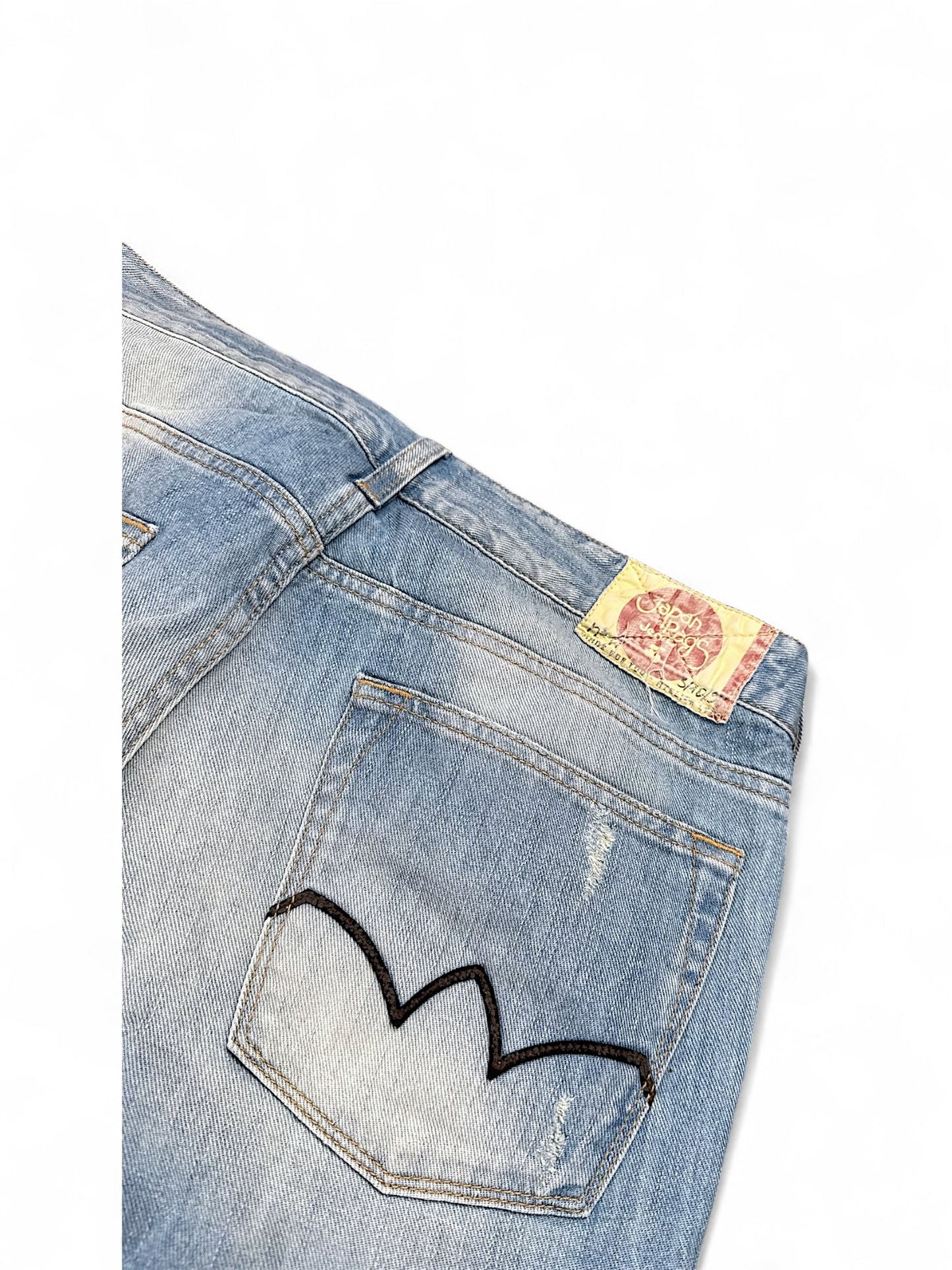 Vintage Japan Rags straight leg Jeans (L)