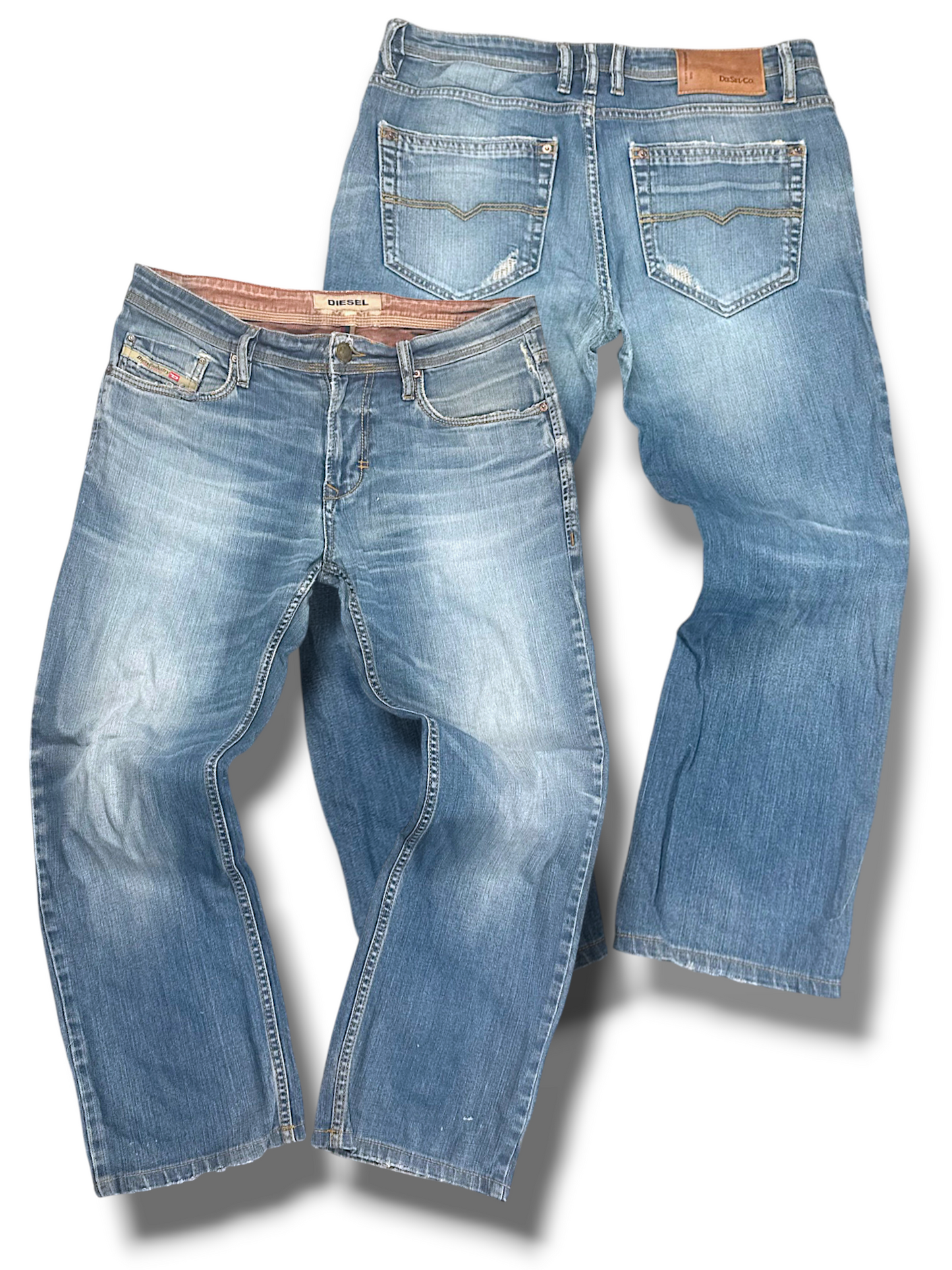 Vintage Diesel Y2K Baggy Jeans (S)
