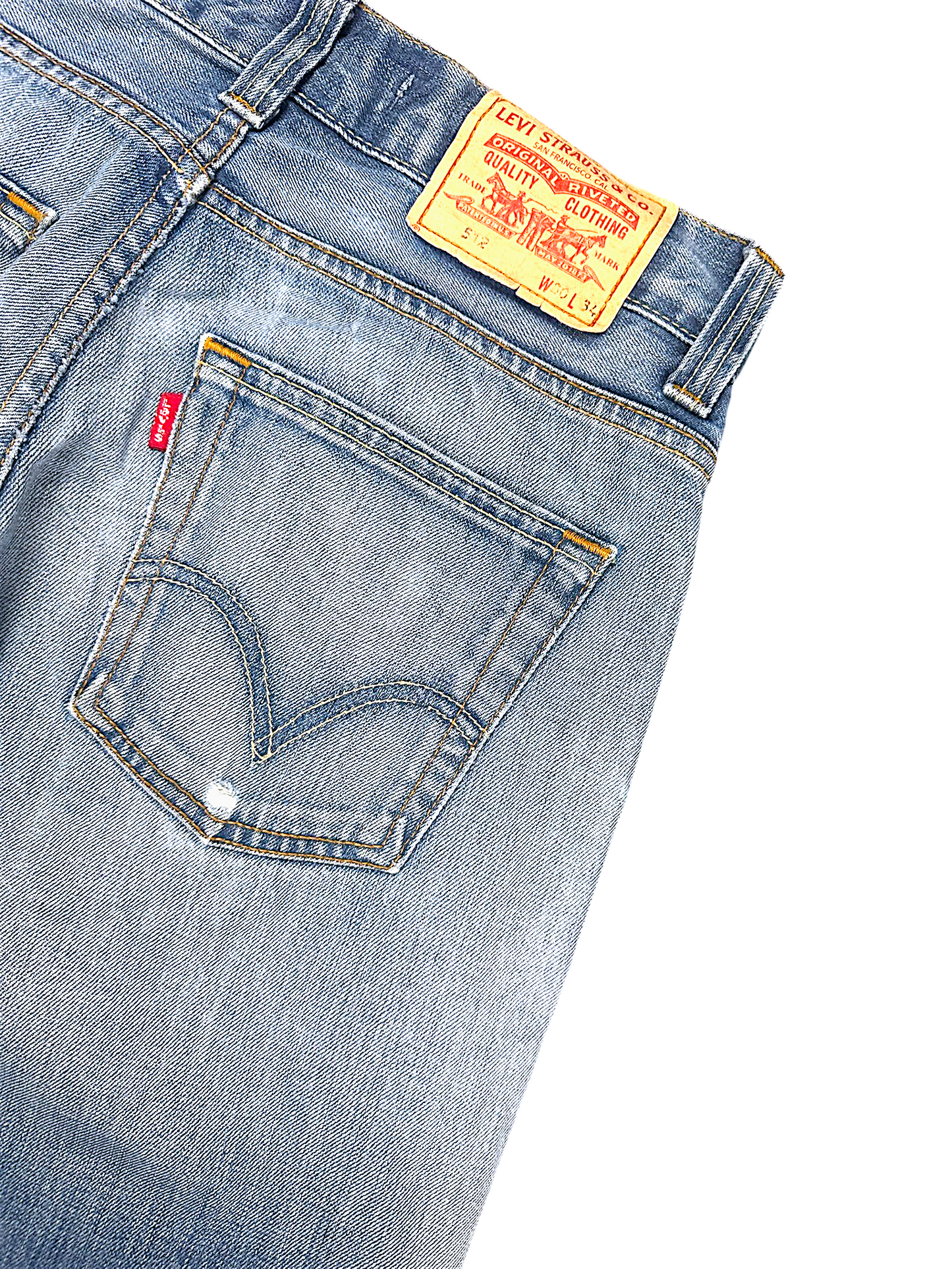 Vintage Levi‘s Flared Jeans „512 BOOTCUT“ (S)