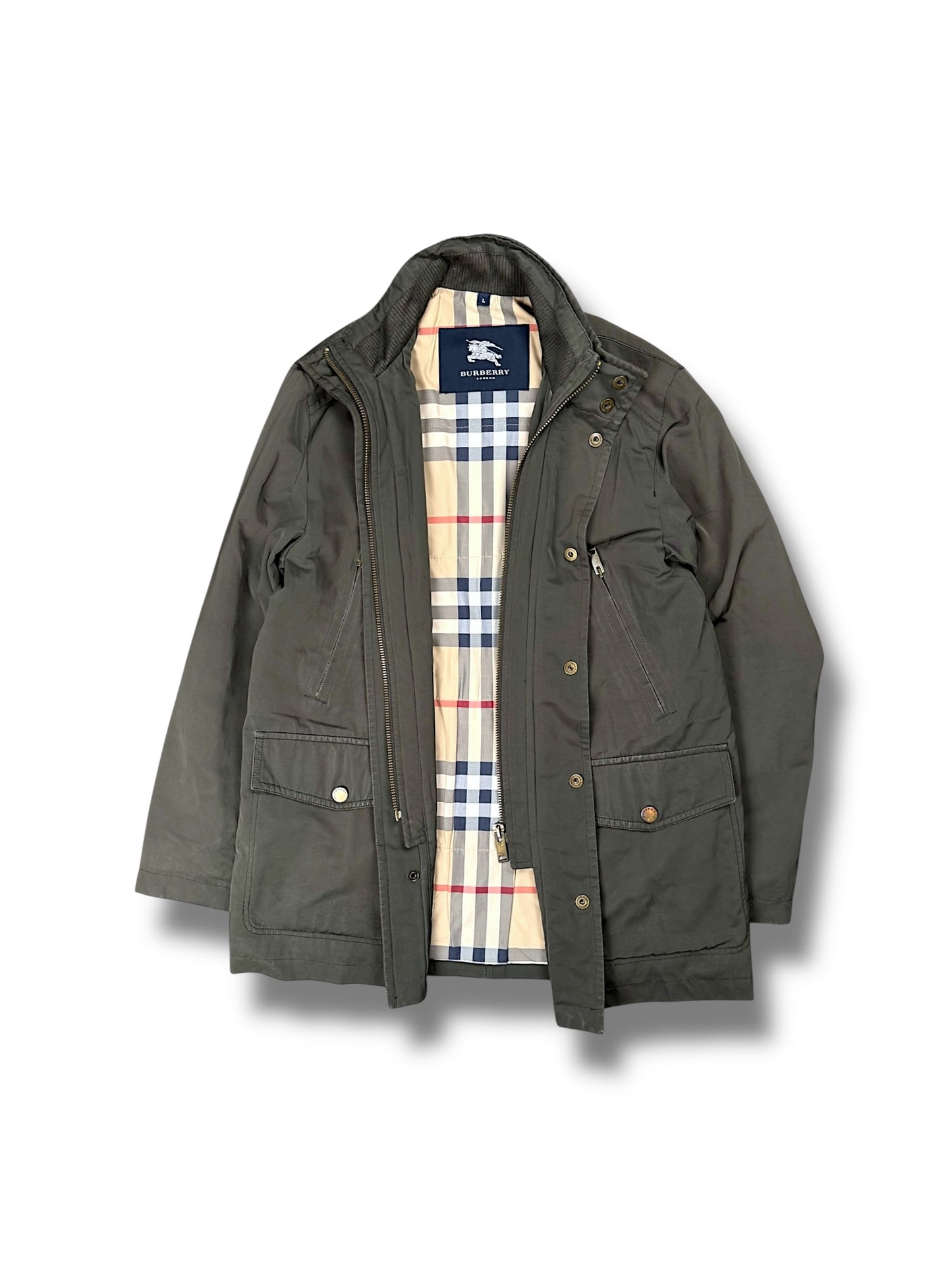 Vintage Burberry Mantel (L)