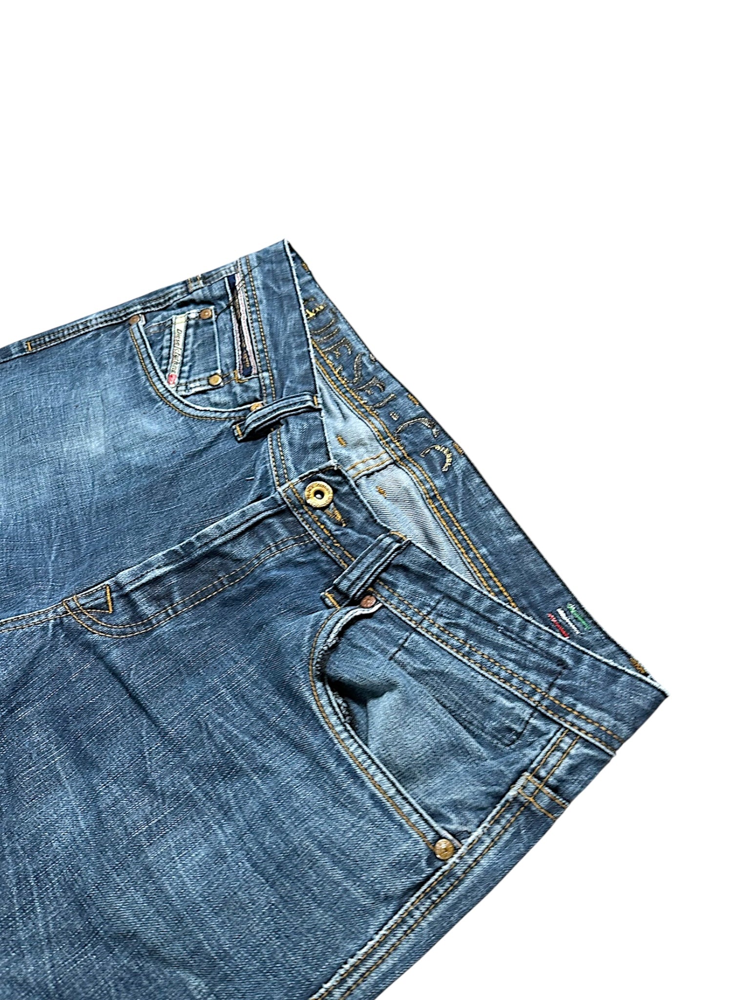 Vintage Diesel Straight Leg Jeans (M)